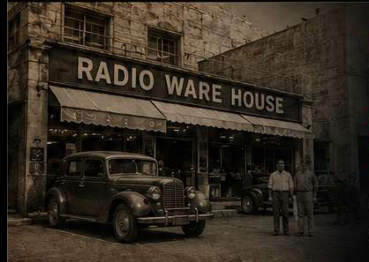 Radio Ware House storefront — 1957, the beginning